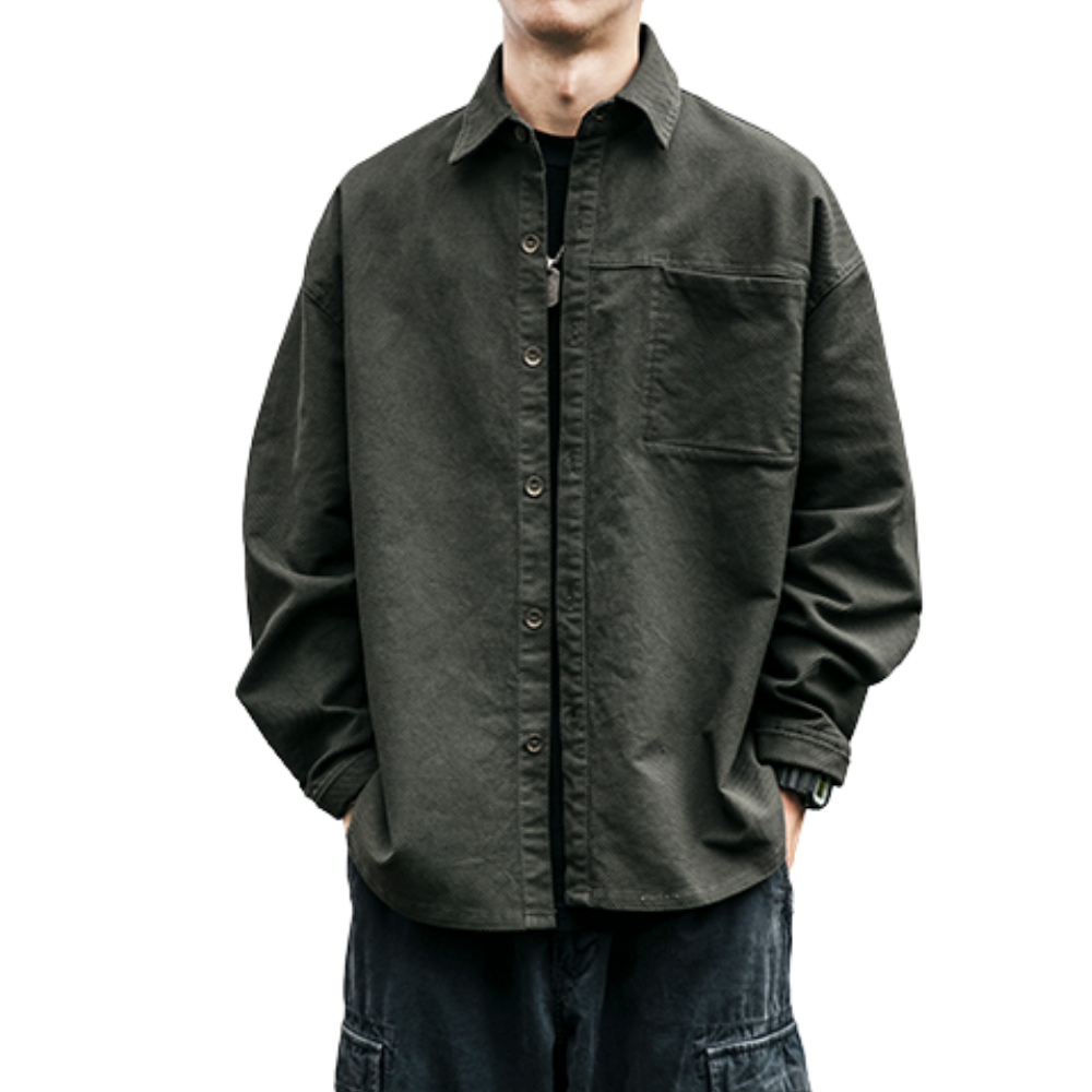 Casual Solid Color Shirt