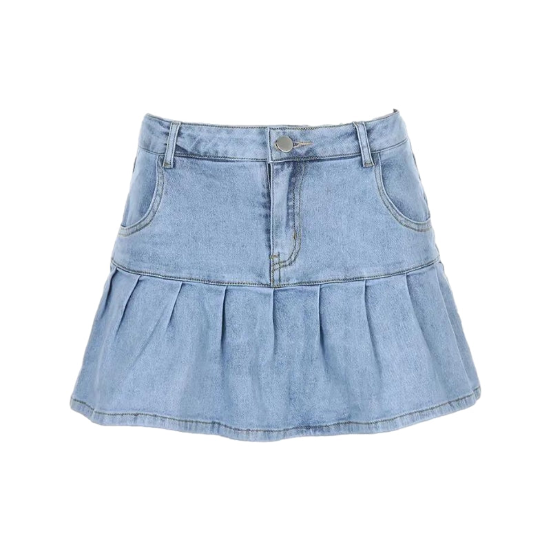 Y2K Denim Skirt