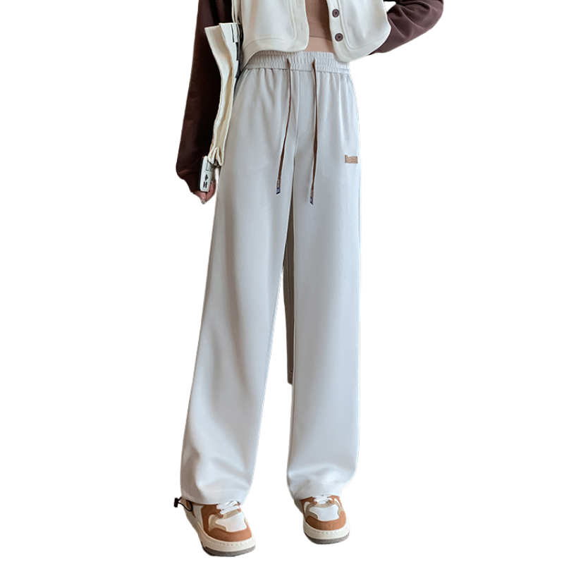 Women's Solid Color Letter Sweatpants