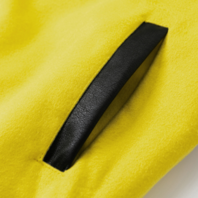 Vintage Embroidery Patchwork Graphic PU Jacket