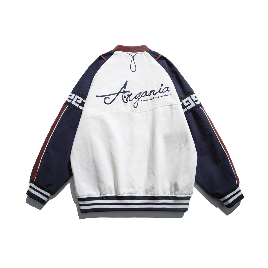 Vintage High Street Racing Baseball Jacket