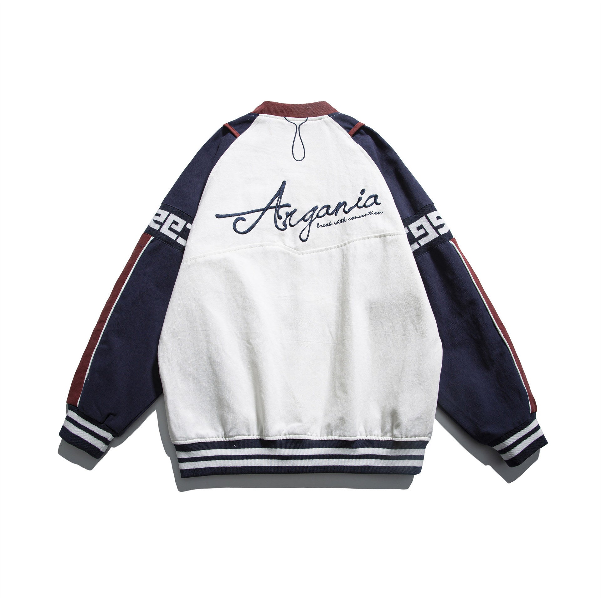 Vintage High Street Racing Baseball Jacket