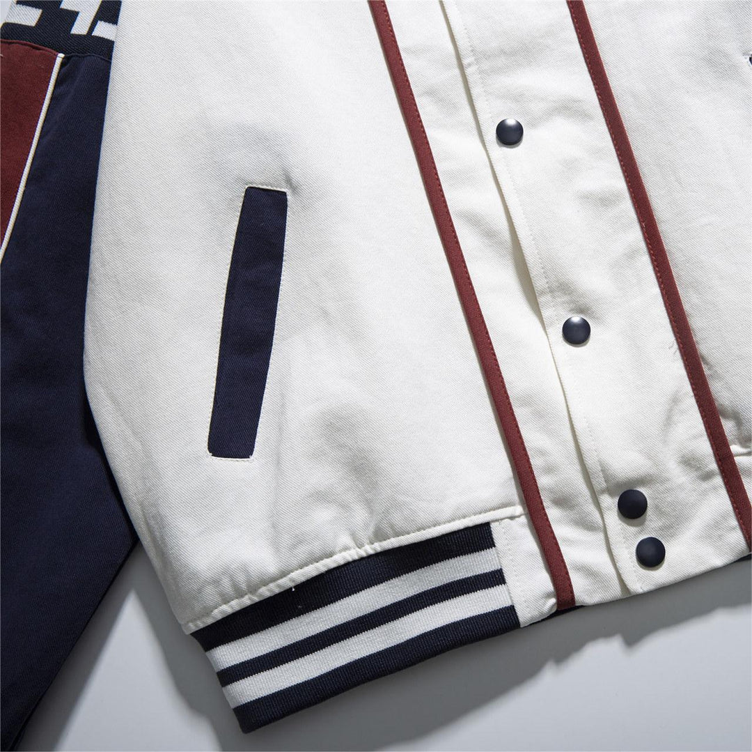 Vintage High Street Racing Baseball Jacket