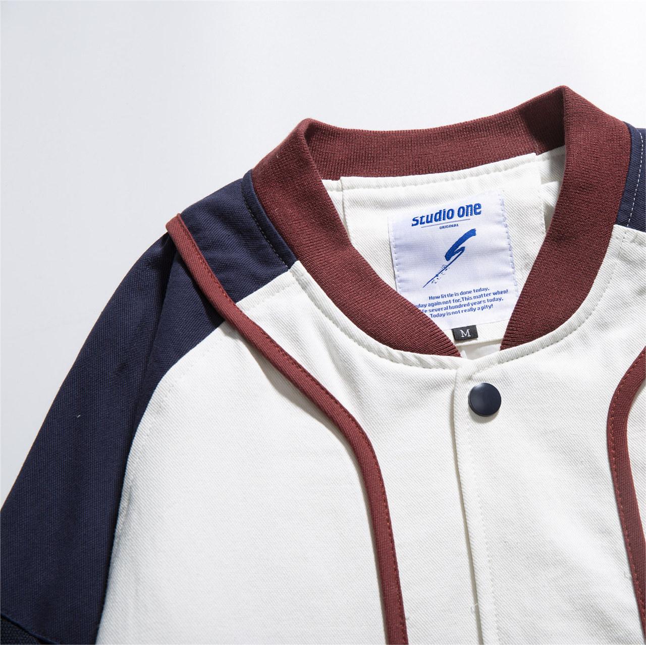 Vintage High Street Racing Baseball Jacket